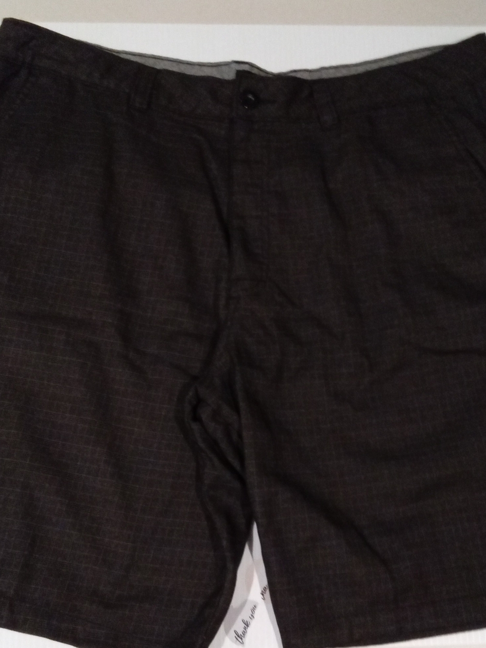 O'Neill Black Plaid Men's Shorts